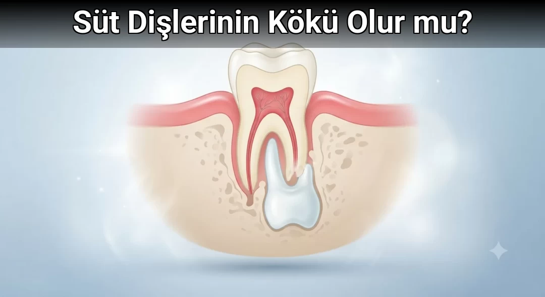 Süt Dişlerinin Kökü Olur mu?